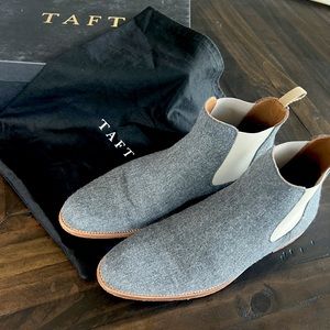 Taft Jude Boot in Grey Wool